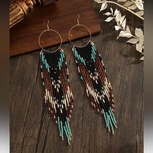 Handmade bohemian earrings